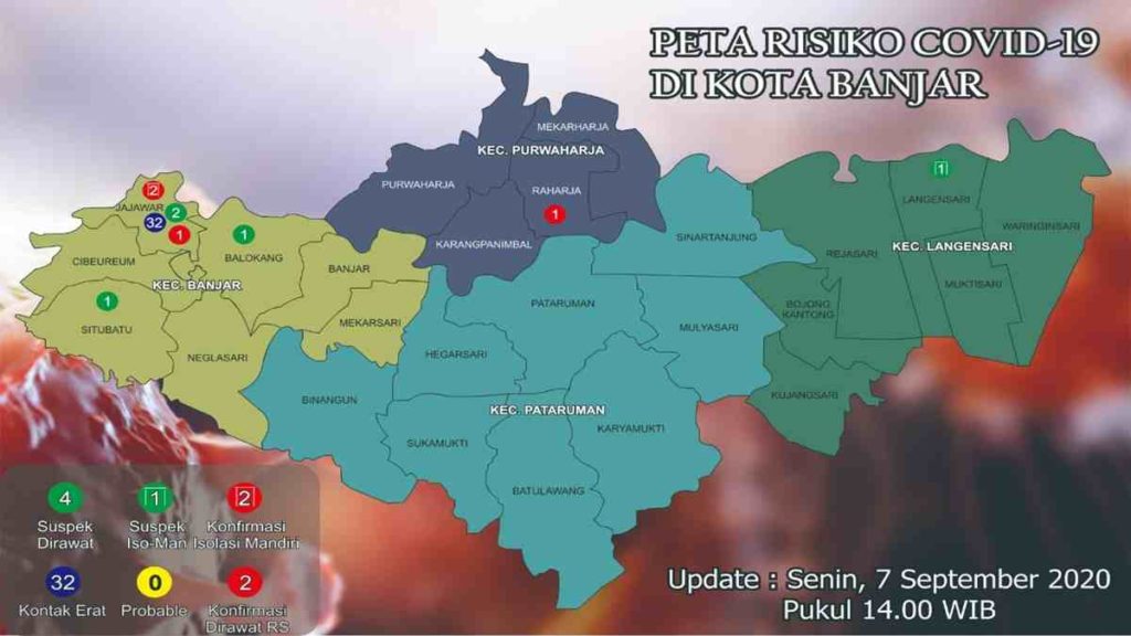 Positif Corona Kota Banjar