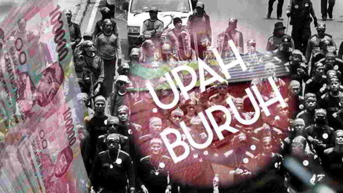 Gaji Buruh Tahun Depan Rp 950 Ribu