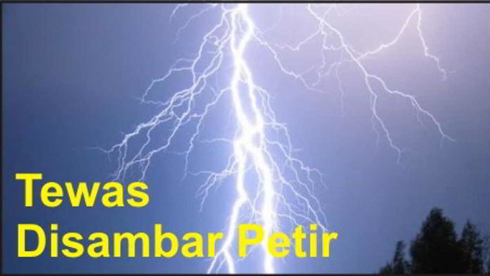 Di Ciamis Anak Kecil Tewas Tersambar Petir