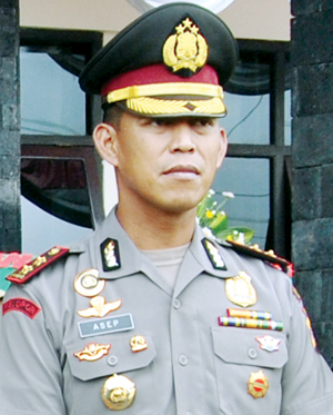 Kapolresta Banjar,  AKB. Asep Saepudin