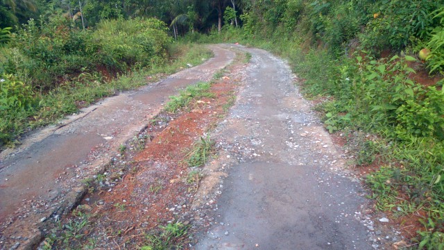 Jalan Rabat Beton Di Pangandaran Ini Dituding Berkualitas Buruk