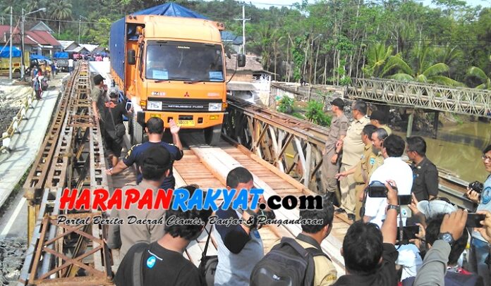 Jembatan Permanen Ciputrapinggan Pangandaran Mulai Dibangun April Tahun Ini
