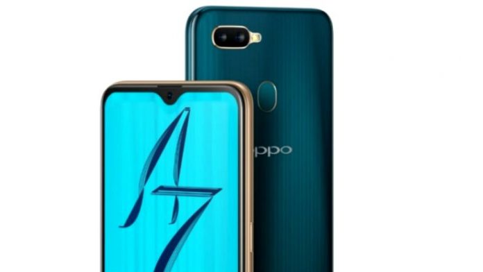 HP Oppo A7 yang rilis baru-baru ini