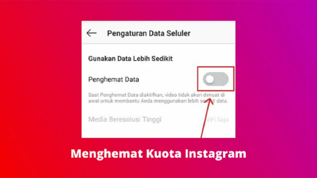 Menghemat Data Kuota