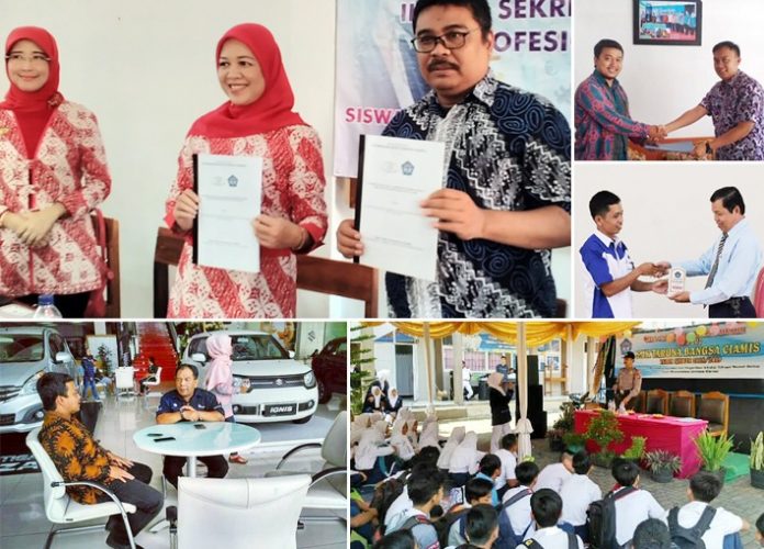 SMK Taruna Bangsa Ciamis Terus Dilirik Dunia Industri
