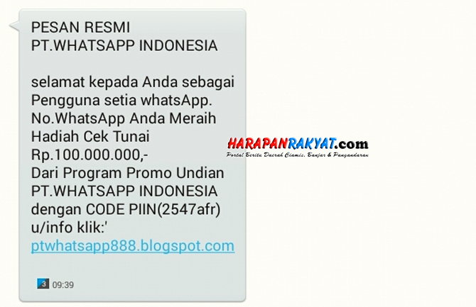 Hati Hati Penipuan Lewat Sms Semakin Marak Begini Modusnya