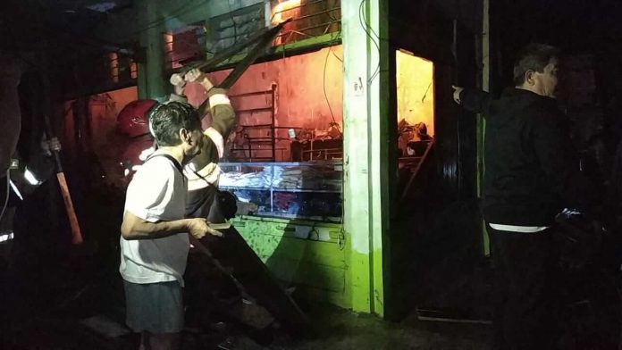 Pasar Ciamis Terbakar