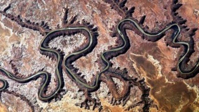Green River dari Luar Angkasa