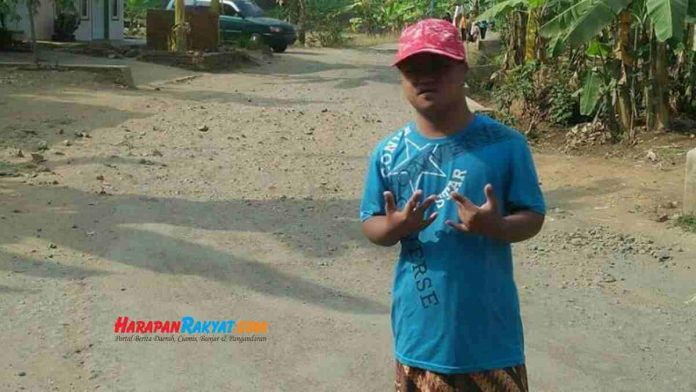 Jalan Rusak di Ciamis