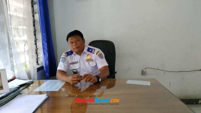 Petugas Parkir di Ciamis