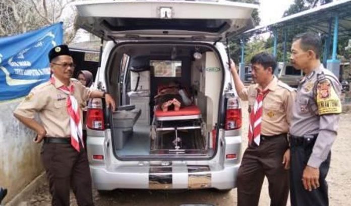 Siswi SMAN 1 Pamarican Pingsan Saat Upacara Hari Pramuka
