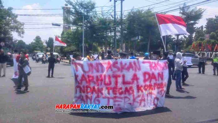 Mahasiswa Riau di Kota Banjar tuntut Pemprov Riau Tuntaskan Kasus Karhutla