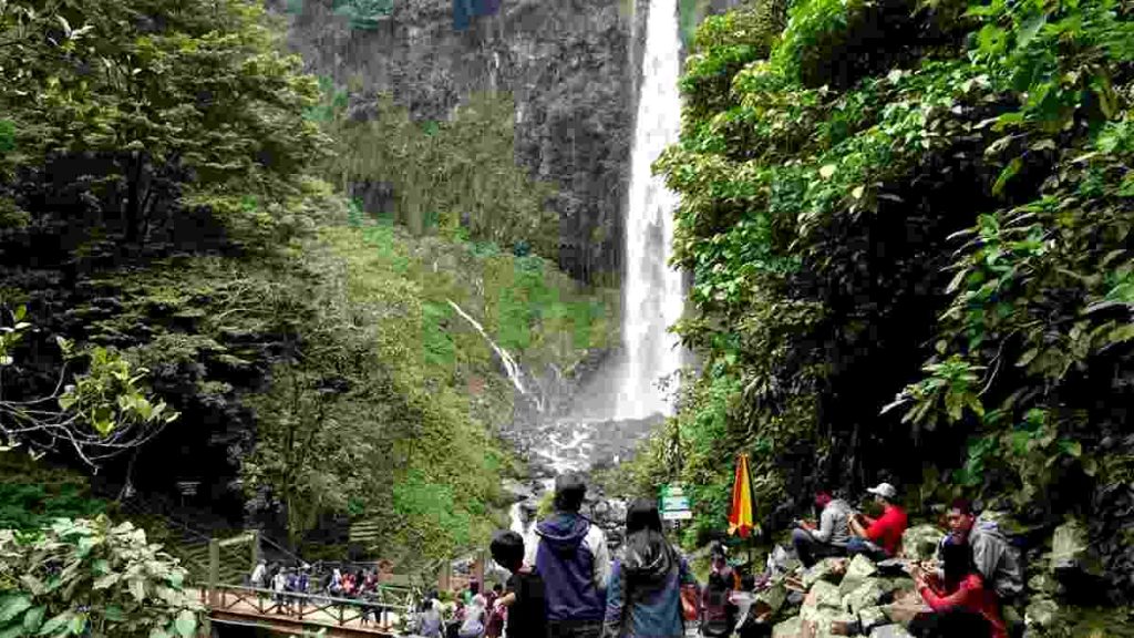 Grojogan Sewu Tawangmangu, Solo, Jawa Tengah. Photo : Net/Ist.