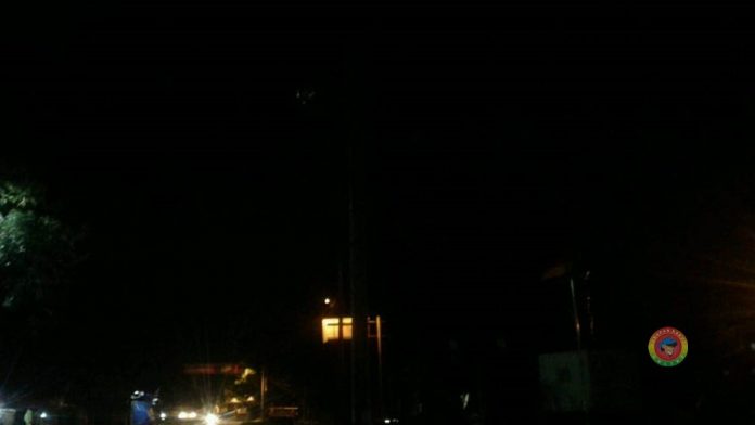 kondisi PJU Mati