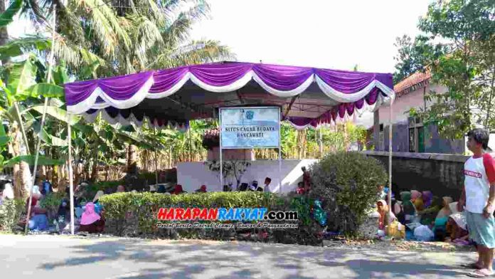 Warga Sambut Sedekah Bumi di Situs Rancawati Kota Banjar