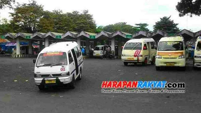angkot di Ciamis