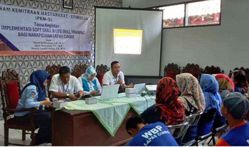 “Life & Soft Skill Training” Bagi Warga Binaan Lapas Ciamis