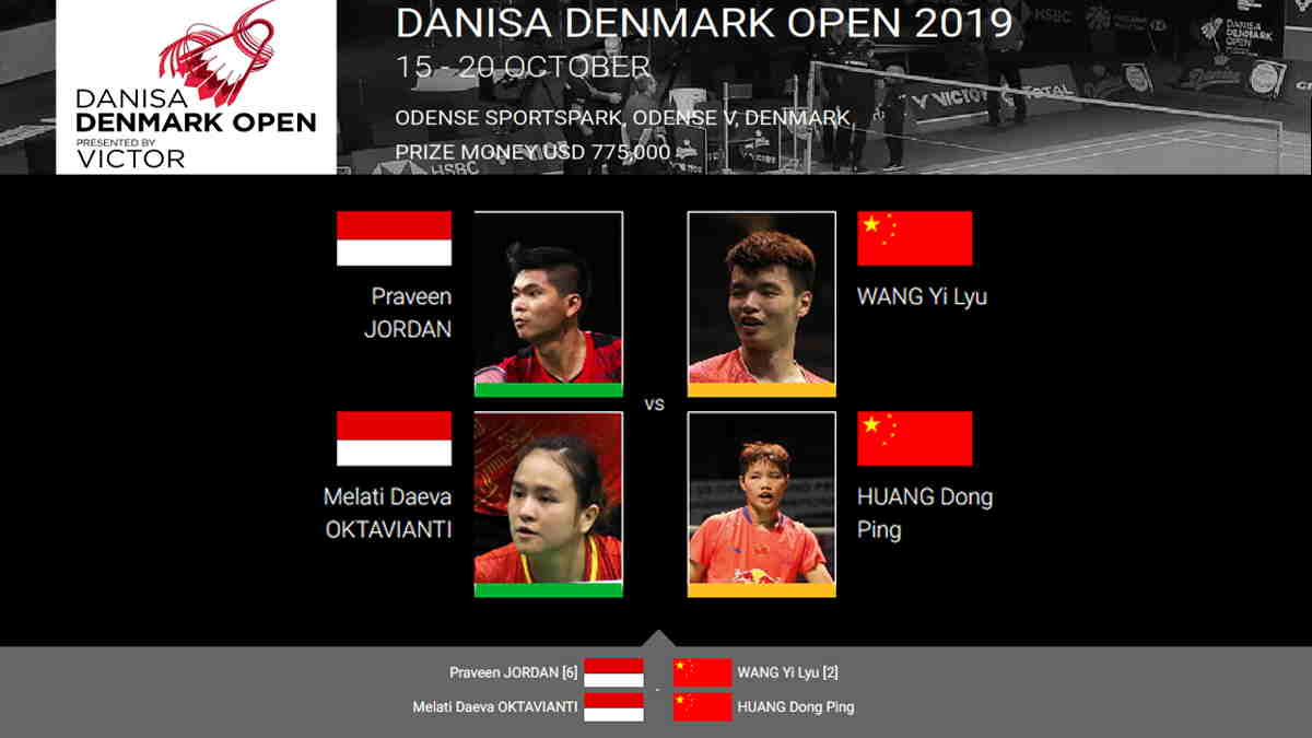 Final Denmark Open 2019 Disiarkan Langsung TVRI dan UseeTV Hari Ini