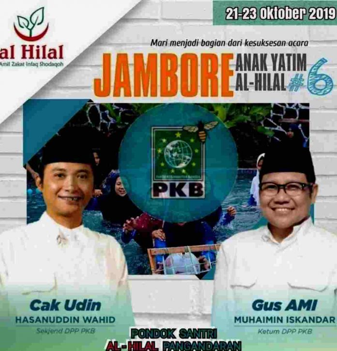 Logo Partainya Dicatut Jambore Anak Yatim, Begini Reaksi Ketua DPD PKB Pangandaran