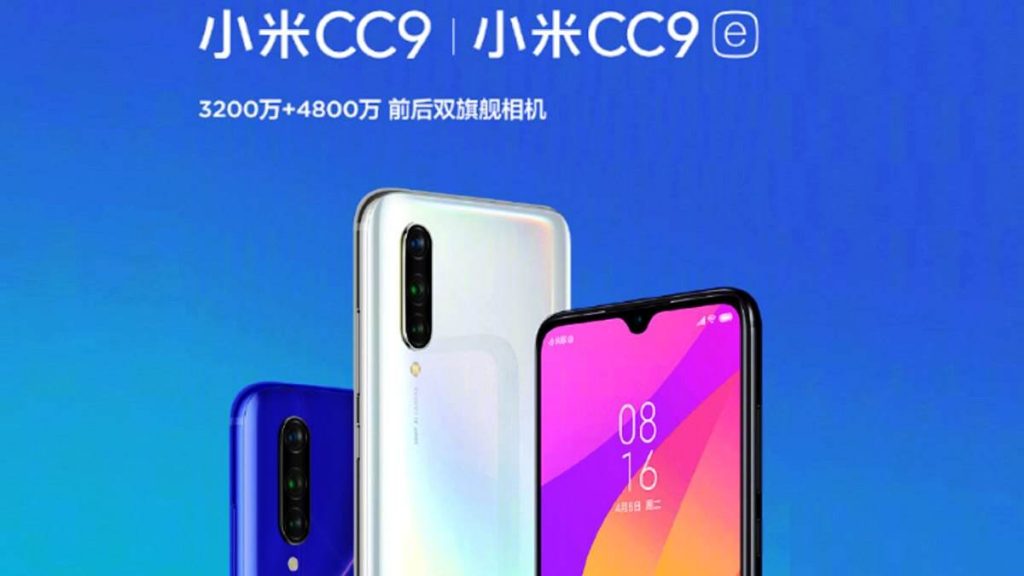Xiaomi Mi CC9 dan Mi CC9e. Photo : Net/Ist.