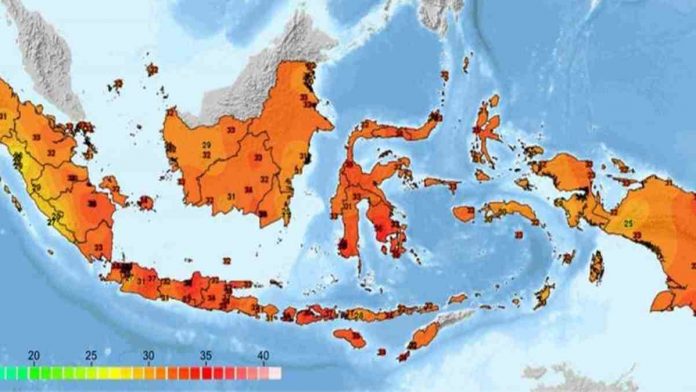 kota terpanas di Indonesia