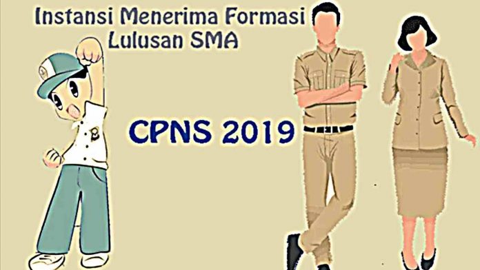 lowongan cpns 2019 untuk lulusan sma