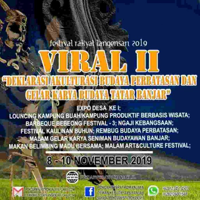 Kelompok Sadar Wisata (Pokdarwis) Kota Banjar, mengadakan sosialisasi Festival Rakyat Langensari II di Aula Kantor Desa Waringinsari, Kecamatan Langensari, Kota Banjar,