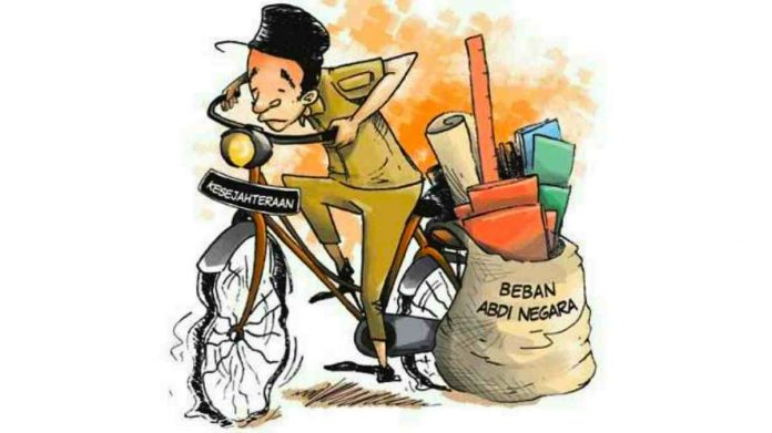 Kesejahteraan tenaga honorer Kota Banjar yang hingga kini masih belum ada kejelasan.