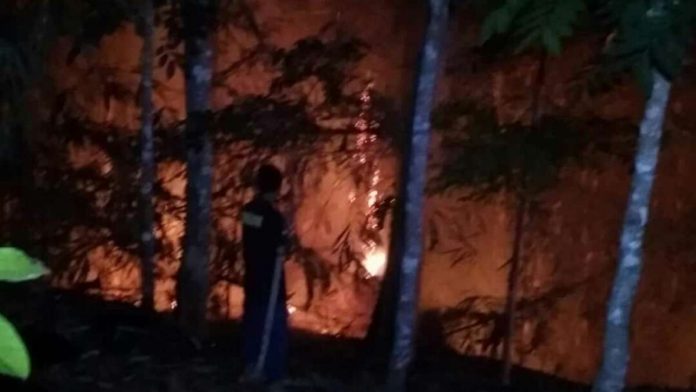 Kebakaran di Kota Banjar
