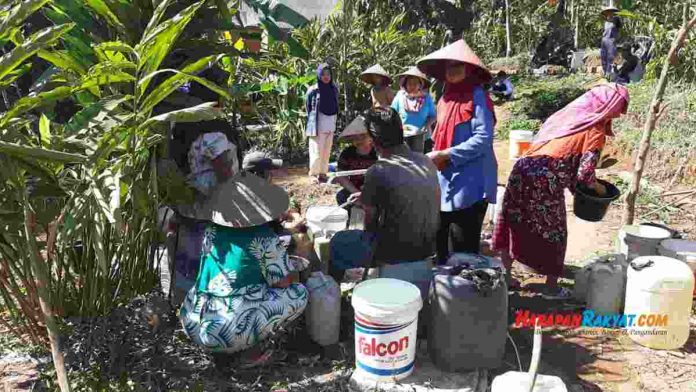 krisis air bersih di Pangandaran