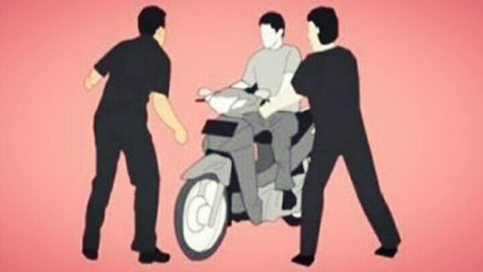 perampasan motor