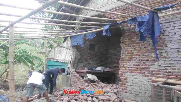 Pergeseran tanah di Kota Banjar