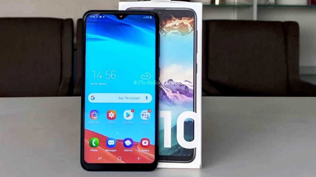 HP Samsung terbaru 2019, Galaxy M10. Photo : Net/Ist.