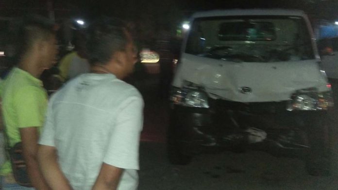 tabrakan beruntun di Banjarsari