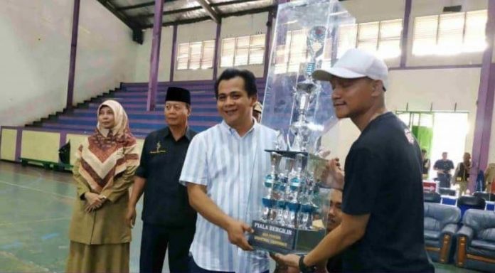 Wabup Ciamis Ingin Basket Ciamis Ada Kemajuan