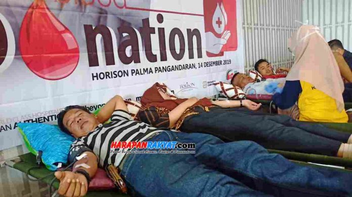 kegiatan donor darah melalui Horison Peduli ini merupakan sebuah gerakan sosial yang dibangun PT. Metropolitan Golden Management.