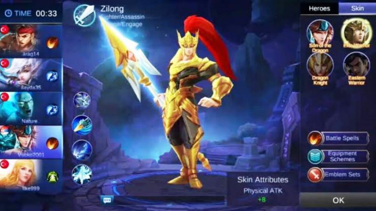 Hero Tercepat Mobile Legends