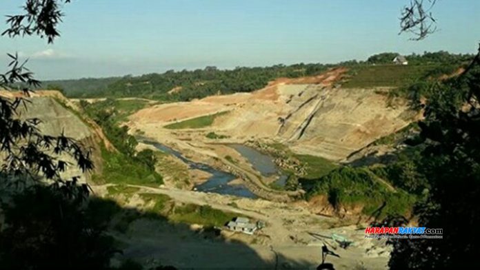 Lahan Bendungan Leuwi Keris