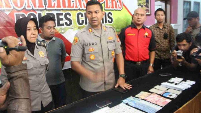 Jadi Pengepul Judi Togel, Seorang Supir Dibekuk Polres Ciamis