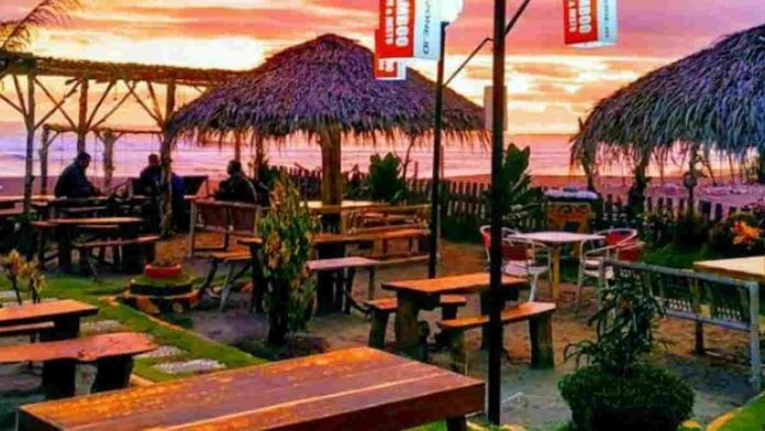 Suasana Kampung Turis Pangandaran