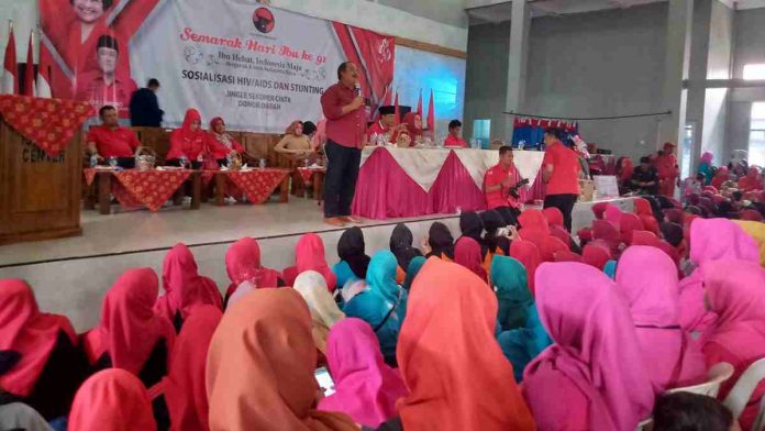 Meriahkan Hari Ibu Ke 91, DPC PDIP Pangandaran Gelar Berbagai Kegiatan