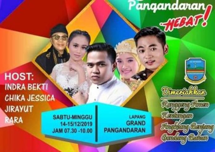 Panggung Gembira Indosiar Digelar di Pangandaran