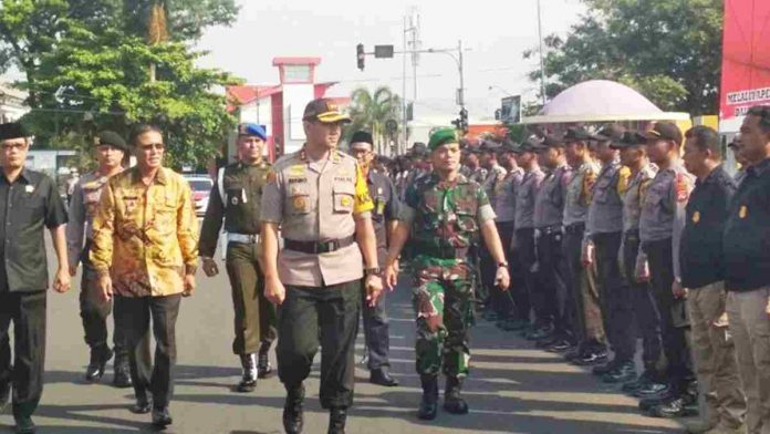 Polres Ciamis Gelar Apel Pasukan Operasi Lilin Lodaya 2019