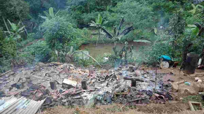 Rumah di Darmacaang Ciamis Ludes Terbakar