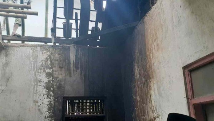 Rumah di Jelegong Ciamis Nyaris Ludes Terbakar