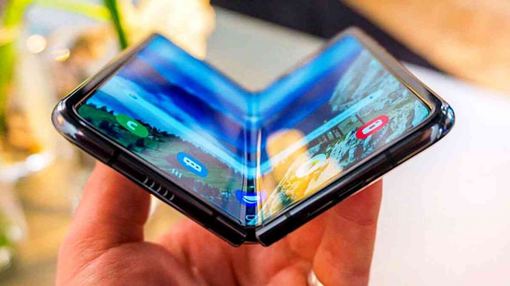 HP layar lipat Samsung Galaxy Fold. Foto : Net/Ist.