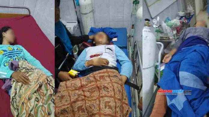 remaja perempuan tabrakan