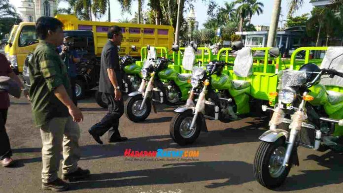 armada sampah di Ciamis