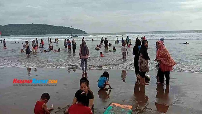arus kendaraan menuju Pangandaran