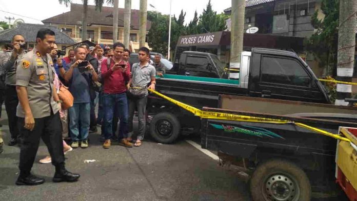 Beraksi di 14 TKP, Polres Ciamis Ringkus Spesialis Pencurian Mobil Pick Up